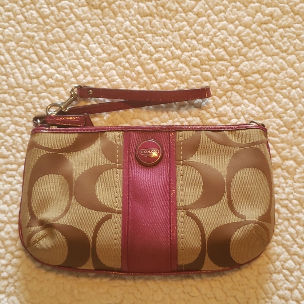 Coach wristlet